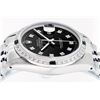 Image 6 : Rolex Mens Stainless Steel Black Diamond & Emerald Datejust Wristwatch