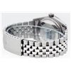 Image 8 : Rolex Mens Stainless Steel Black Diamond & Emerald Datejust Wristwatch