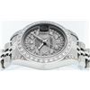 Image 4 : Rolex Ladies Stainless Steel Quickset Slate Grey Diamond Lugs Datejust Wristwatc