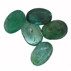 3.75 ctw Oval Mixed Emerald Parcel