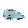 Image 1 : 3.13 ct.Natural Pear Cut Aquamarine