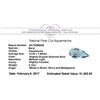 Image 2 : 3.13 ct.Natural Pear Cut Aquamarine