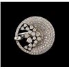Image 2 : 14KT White Gold 1.71 ctw Diamond Ring