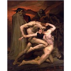 William Bouguereau - Dante and Virgil in Hell