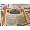 Image 1 : Lot of (10) Collectible Railroad Stock Certs.