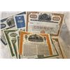 Image 2 : Lot of (10) Collectible Railroad Stock Certs.