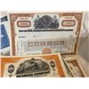 Image 5 : Lot of (10) Collectible Railroad Stock Certs.