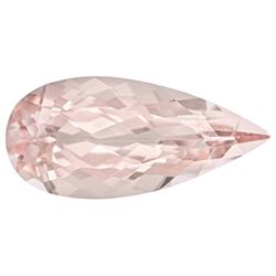 STUNNING 2.5 ct. Pear Shape Morganite Gem