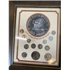 Image 3 : Lot of (3) Framed US Coin Collection
