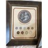 Image 4 : Lot of (3) Framed US Coin Collection