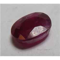 3.5 ct. Natural Red Ruby Gemstone