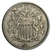 Image 1 : RARE - 1867 Shield Nickel w/Rays XF