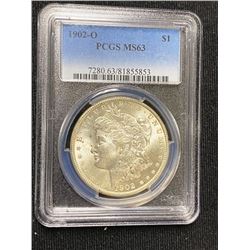 1902 o MS 63 PCGS Morgan Silver Dollar