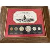 Image 1 : Framed Presidential Coinage