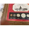 Image 3 : Framed Presidential Coinage