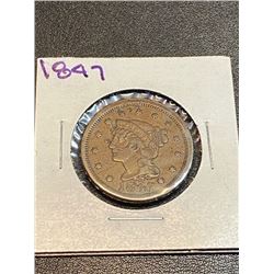 1847 Large Cent