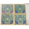 Image 1 : Lot of (4) Military Script Notes - German
