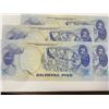 Image 2 : (4) 1949 Philippine 2 Pisos Paper Currency