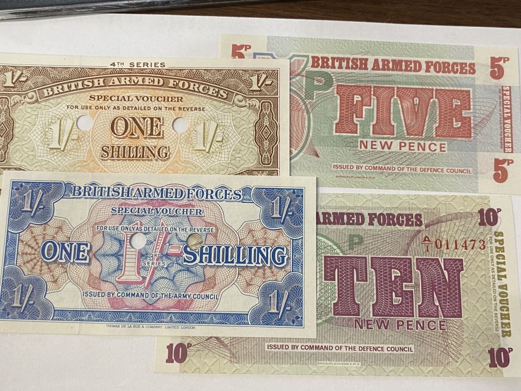 (4) British Military Script - Historical