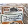 Image 3 : Lot of (3) Rare Railroad Stocks