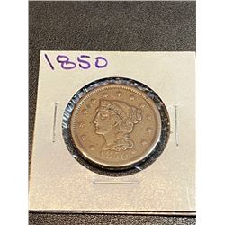 1850 Large Cent