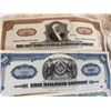 Image 3 : (3) Railroad Stock Certificates