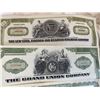 Image 3 : (3) Railroad Stock Certificates