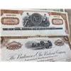 Image 2 : (3) Railroad Stock Certificates