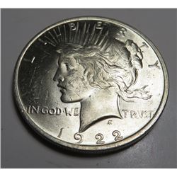 1922 Peace Silver Dollar