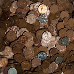 350 pcs. Lincoln Wheat Cents