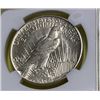 Image 2 : 1921 AU 58 NGC Peace Silver Dollar Hi Relief issue