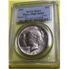 Image 1 : 1921 MS 64 PCGS Peace Dollar Hi Relief