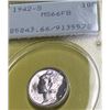 Image 2 : 1942 s MS 66 FB Mercury Dime OGR PCGS