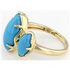 Image 2 : Sleeping Beauty Turquoise in 14k YG Ring