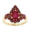 Image 2 : 2.28 tcw Ruby and Diamond Ring 14k YG