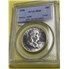 Image 1 : KEY DATE- 1950 PR65 PCGS Franklin Half Dollar
