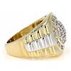 Image 2 : 1 ct. Men's Rolex Style Diamond Ring 10k YG