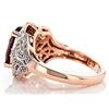 Image 3 : Stunning 5.5 ct. Pink Zircon Ring in 10k Rose Gold