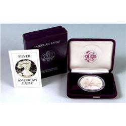 1986 1st year US Silver Eagle Proof