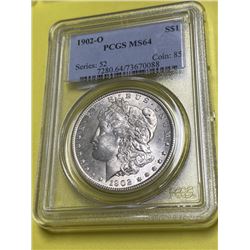1902 o MS 64 PCGS Morgan Dollar