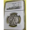 Image 1 : 1938 D F 15 Walking Liberty Half Dollar NGC