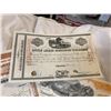 Image 4 : 10 pcs. Railroad Stock Certificates - RARE!