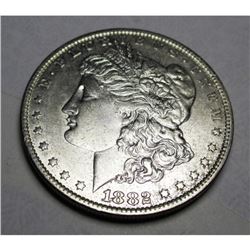 1882 O AU/BU Grade Morgan Dollar