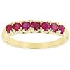Image 1 : 1 tcw Ruby Ring in 10k YG