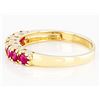 Image 3 : 1 tcw Ruby Ring in 10k YG