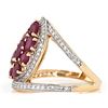 Image 3 : 2.75 tcw. Ruby and Diamond Ring 14k YG Ring