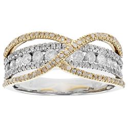 1.02 tcw. Diamond 14k WG Ring