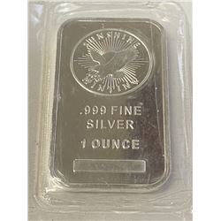 1 oz. Silver Sunshine Mint Bar