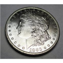 1883 O BU Morgan Silver Dollar