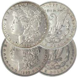 1895-O & 1899-P Morgan Silver Dollars